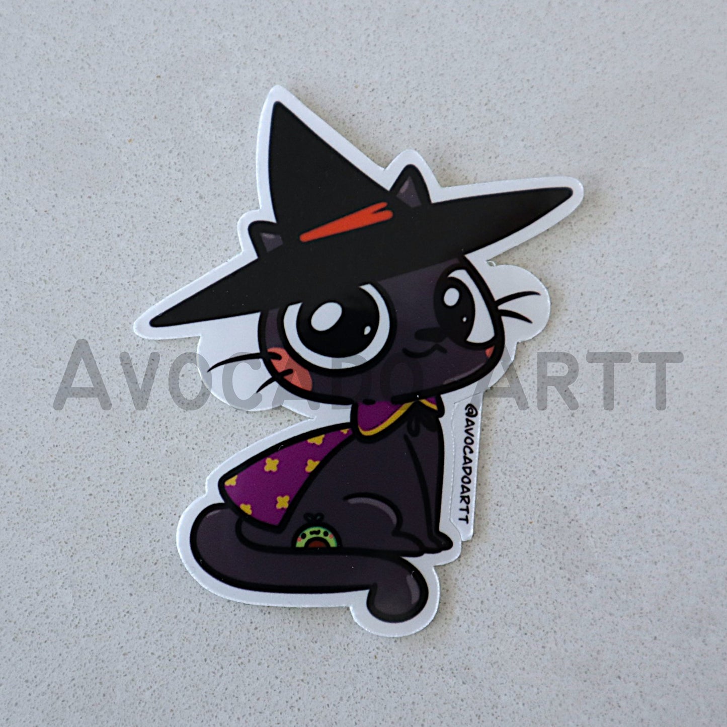 Cat Witch Sticker