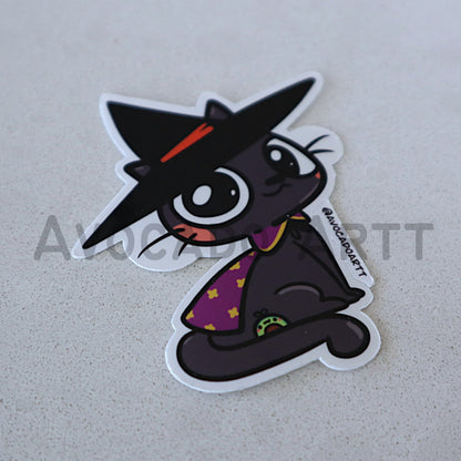 Cat Witch Sticker