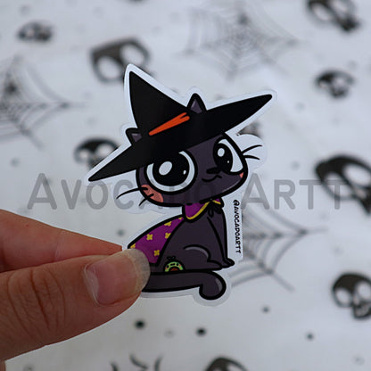 Cat Witch Sticker