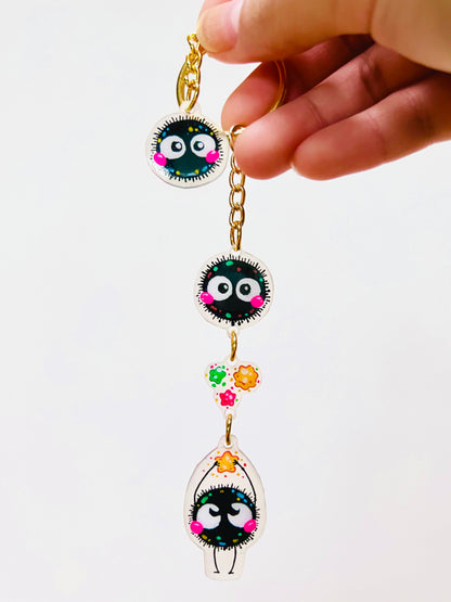 My Neighbor Totoro Soot Sprite Keychain