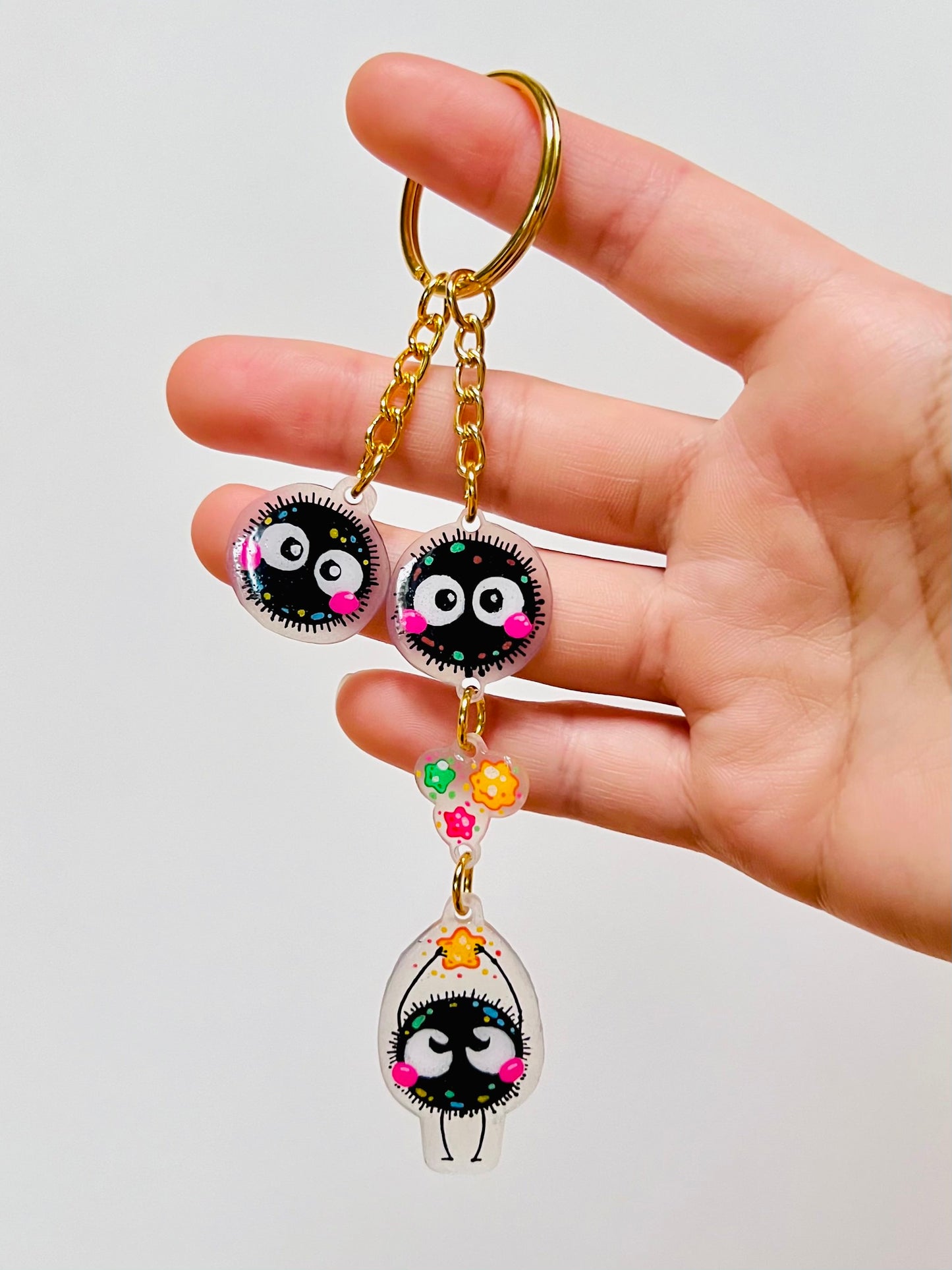 My Neighbor Totoro Soot Sprite Keychain