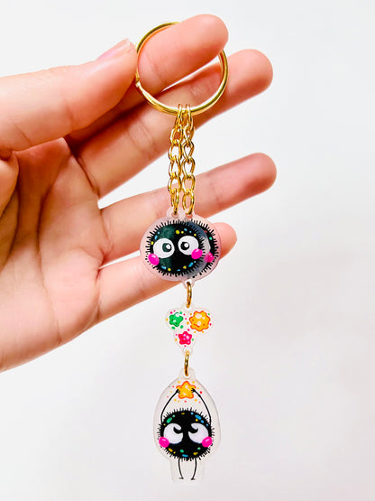 My Neighbor Totoro Soot Sprite Keychain