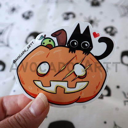 Kiki's Delivery Service: Halloween Jiji Sticker