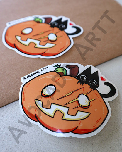 Kiki's Delivery Service: Halloween Jiji Sticker