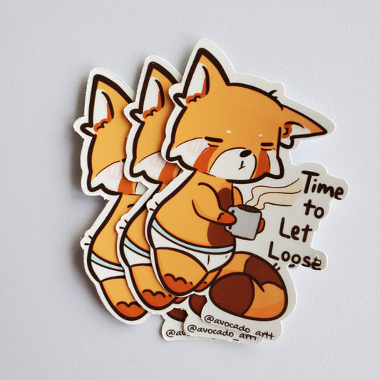 Time to Let Loose sticker