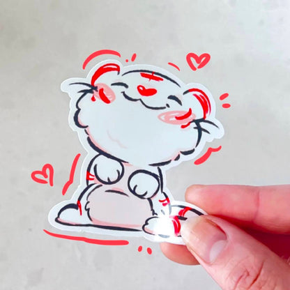 Valentines Tiger Sticker Pack