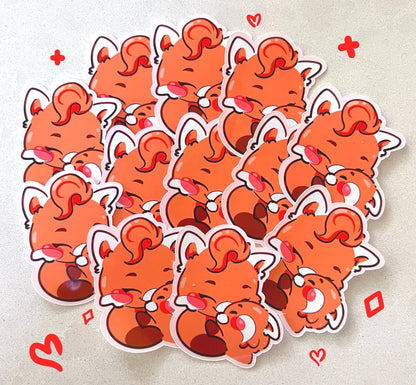 Turning Red Sticker
