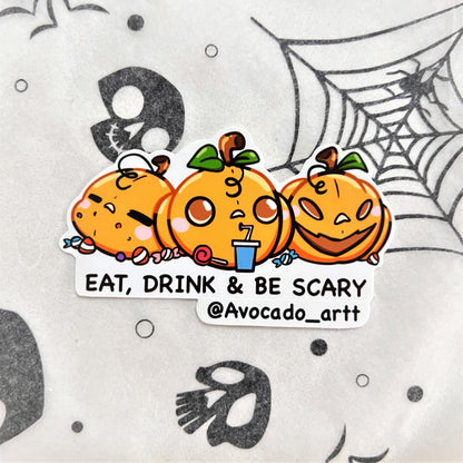 Halloween Pumpkin Sticker Pack