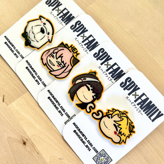 Spy x Family Pins Full Set